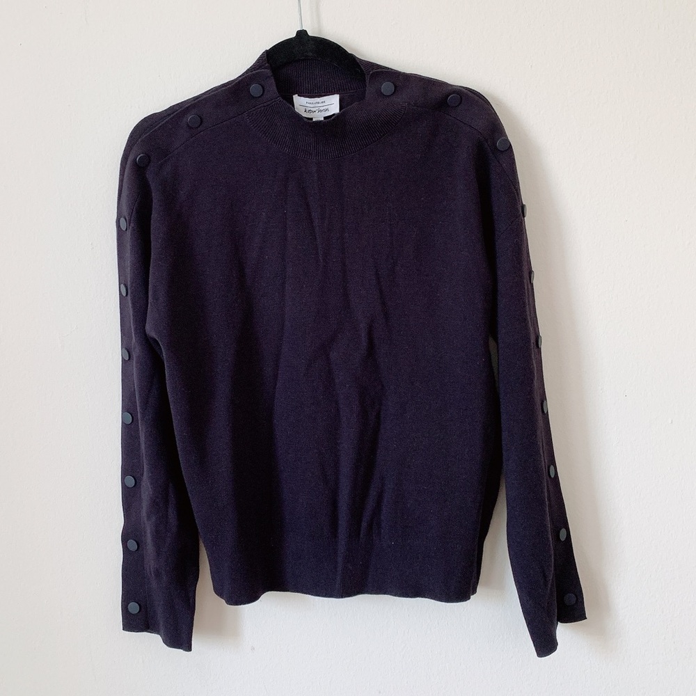 🚫SOLD🚫NWT & other stories snap sleeve sweater